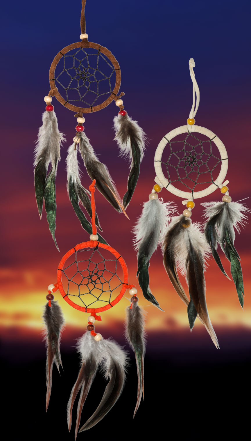 Shows an image of dreamcatchers owg014 on a scenic background