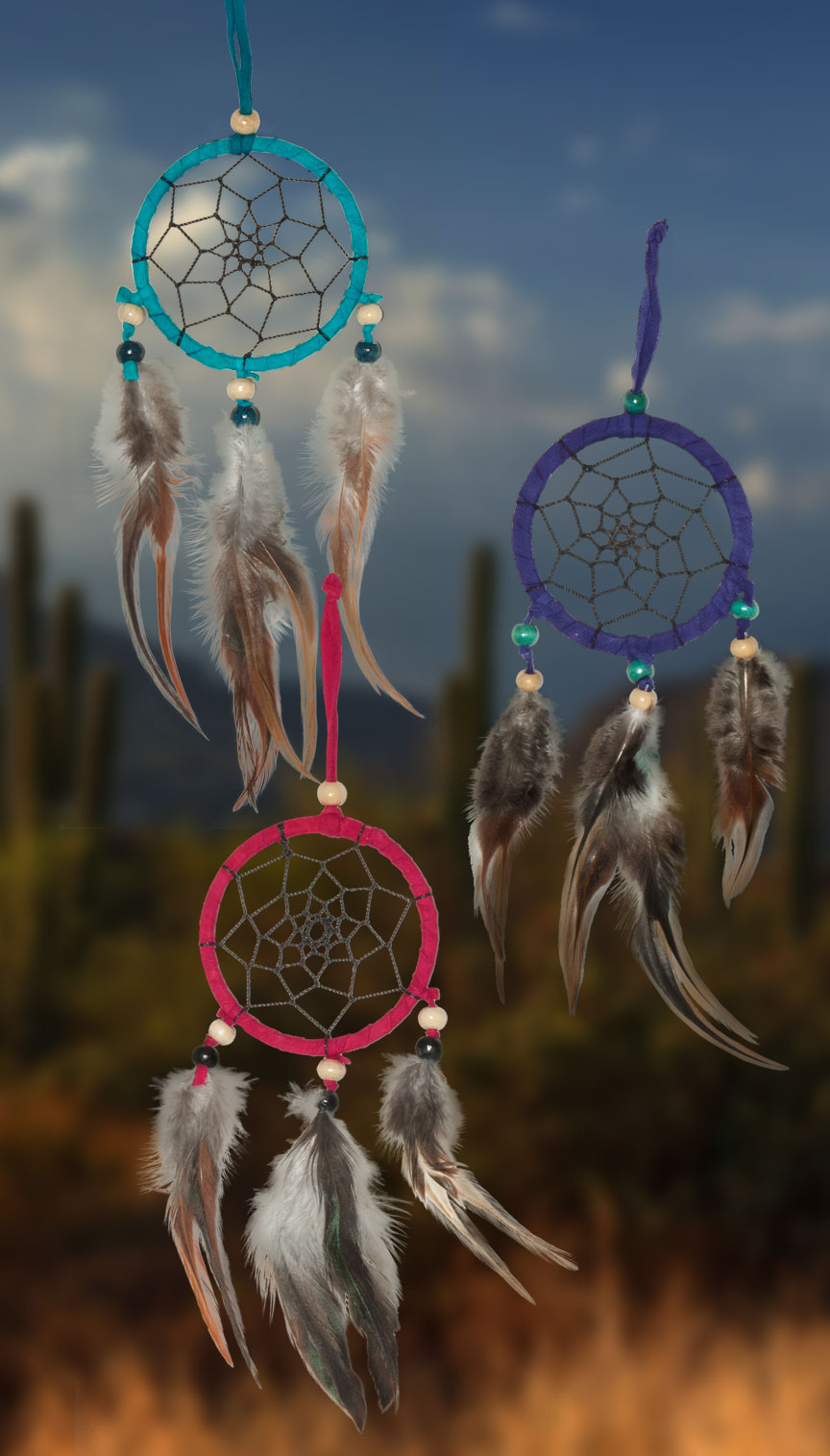 Shows an image of dreamcatchers owg015 on a scenic background